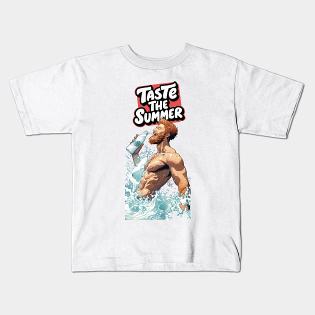 Taste the Summer Kids T-Shirt by So Red The Poppy